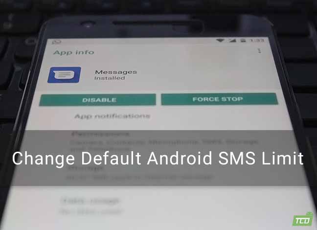 Как изменить лимит SMS на Android без рута