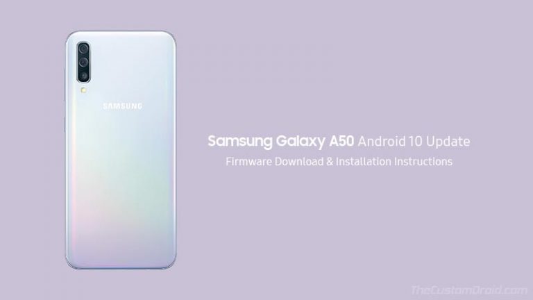 Скачать Galaxy A50 Android 10 (One UI 2.0) Update
