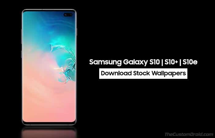 Скачать стоковые обои Samsung Galaxy S10 (16 обоев QHD +)