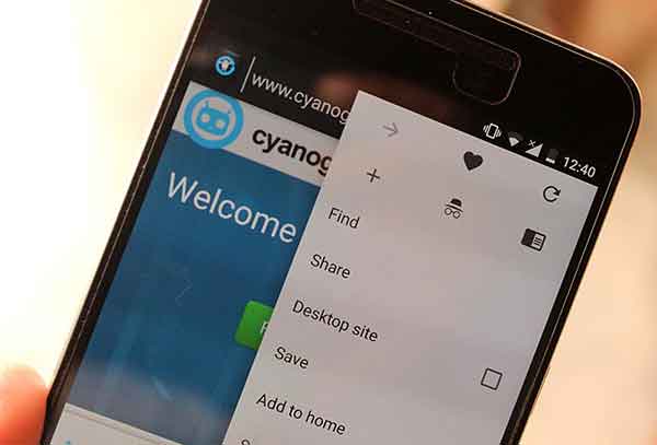 Родной браузер CyanogenMod [APK Download]