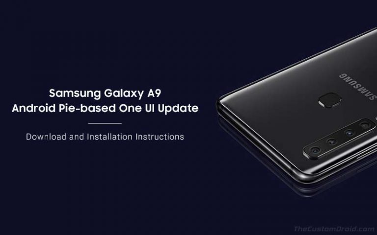 Как установить обновление Samsung Galaxy A9 Android Pie (One UI)