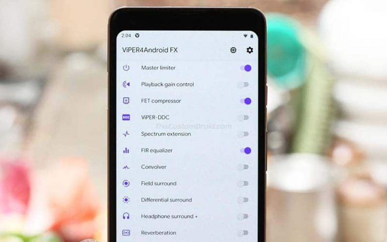 Как установить ViPER4Android v2.7.1.0 на Android