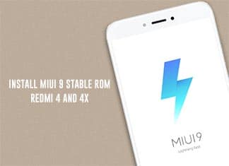 Установите стабильную прошивку MIUI 9 на Redmi 4 и 4X (MIUI V9.1.1.0)