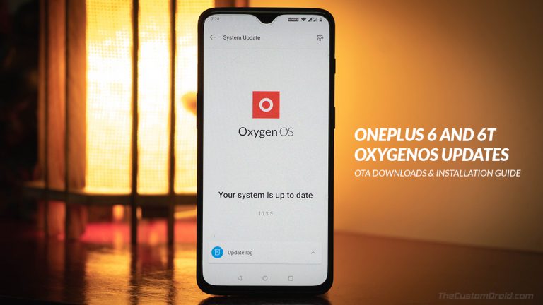 Загрузить обновления OnePlus 6 / 6T OxygenOS OTA