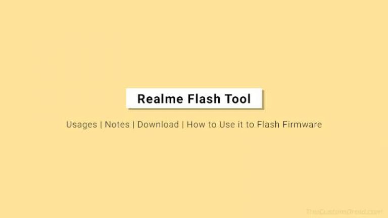 Скачать последнюю версию Realme Flash Tool (официальную) и как ее использовать