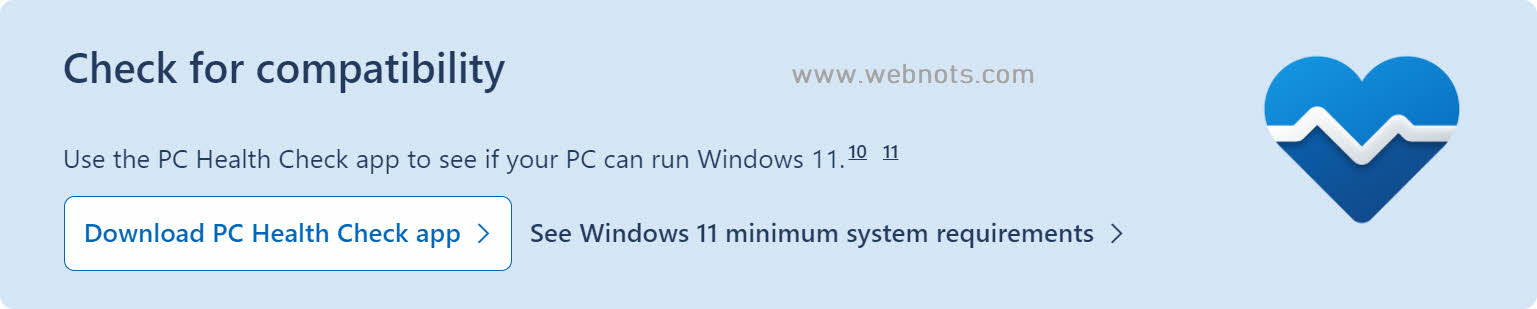 Проверка совместимости с Windows 11 с помощью приложения PC Health Check