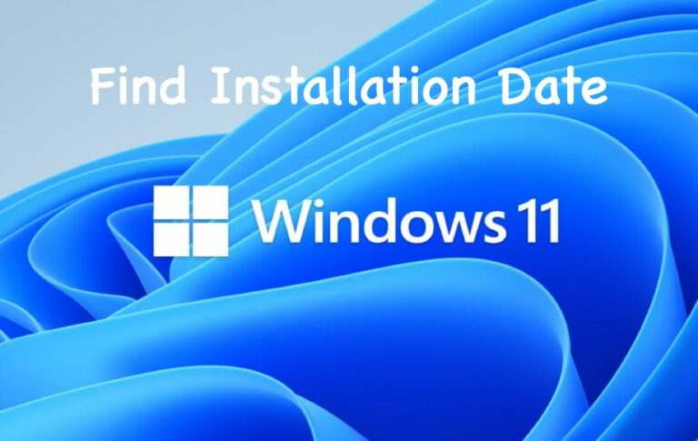 Как узнать дату установки в Windows 11?  –