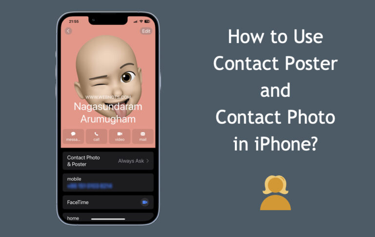 Как создать фото контакта и постер на iPhone с iOS 17?  –
