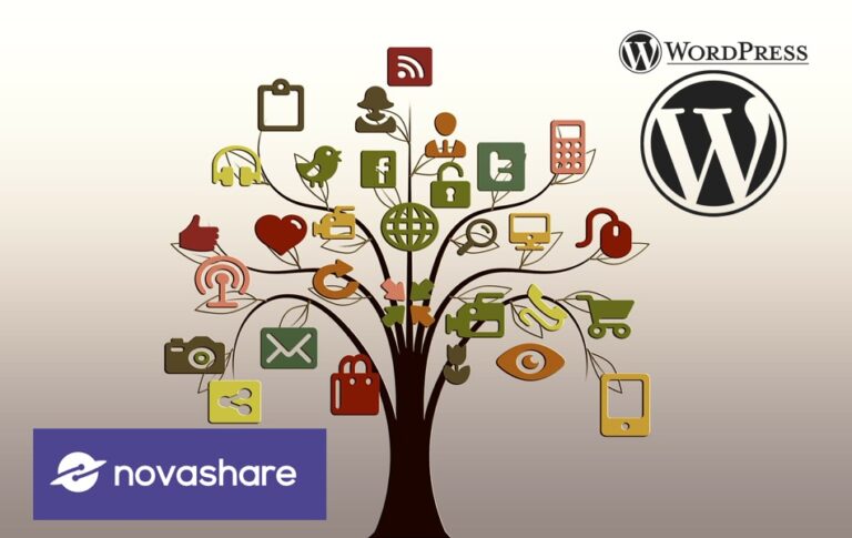 Руководство для начинающих по настройке социального плагина Novashare WordPress –