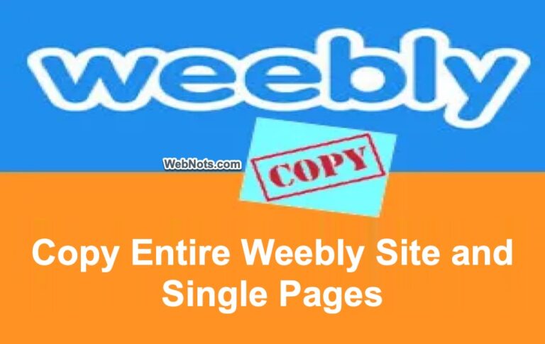 Как скопировать весь сайт Weebly и отдельные страницы?  –