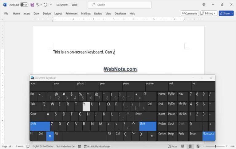 8 способов открыть экранную клавиатуру в Windows 11 –